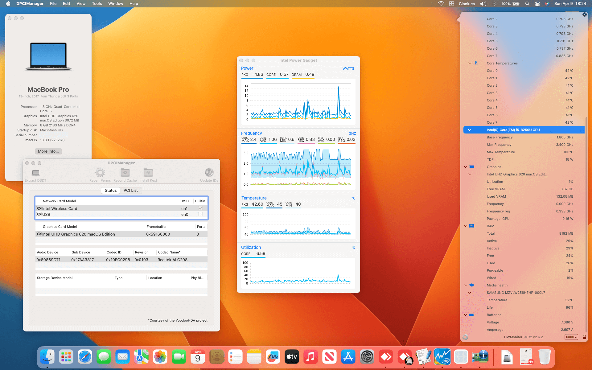 Lenovo Ideapad Miix 520 12IKB [KabyLake R   Intel UHD 620 + I2C]   OpenCore 1